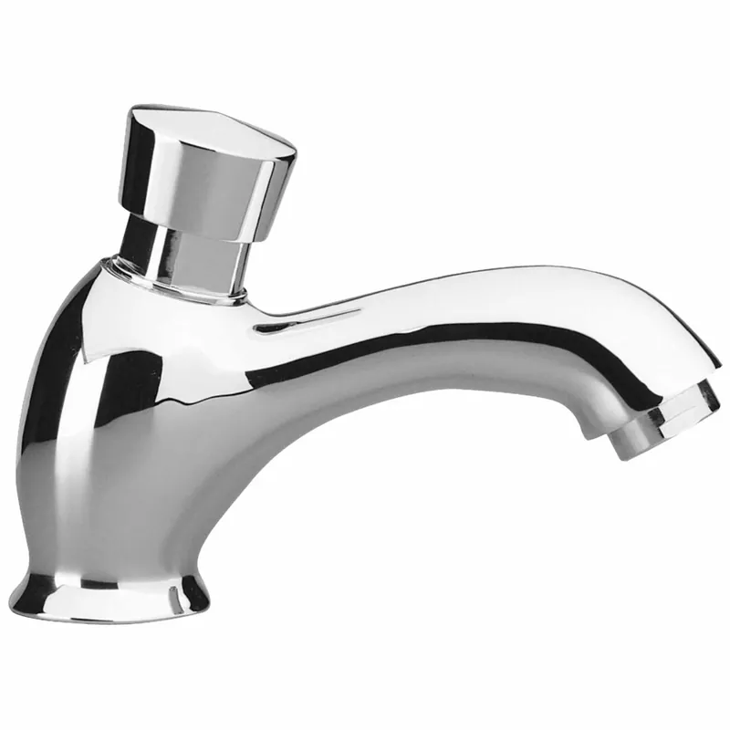 Baterie baie pentru lavoar, Remer TE16R, cu temporizare, alama, finisaj cromat buc