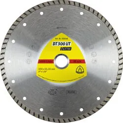 Disc diamantat debitare DT 300UT 125x1.9x22.23mm 325354 Klingspor