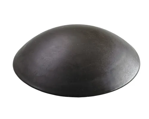 Protecție de ușă pentru perete Hettich Ø60x13 mm, plastic maro, pachet 2 bucăți pac