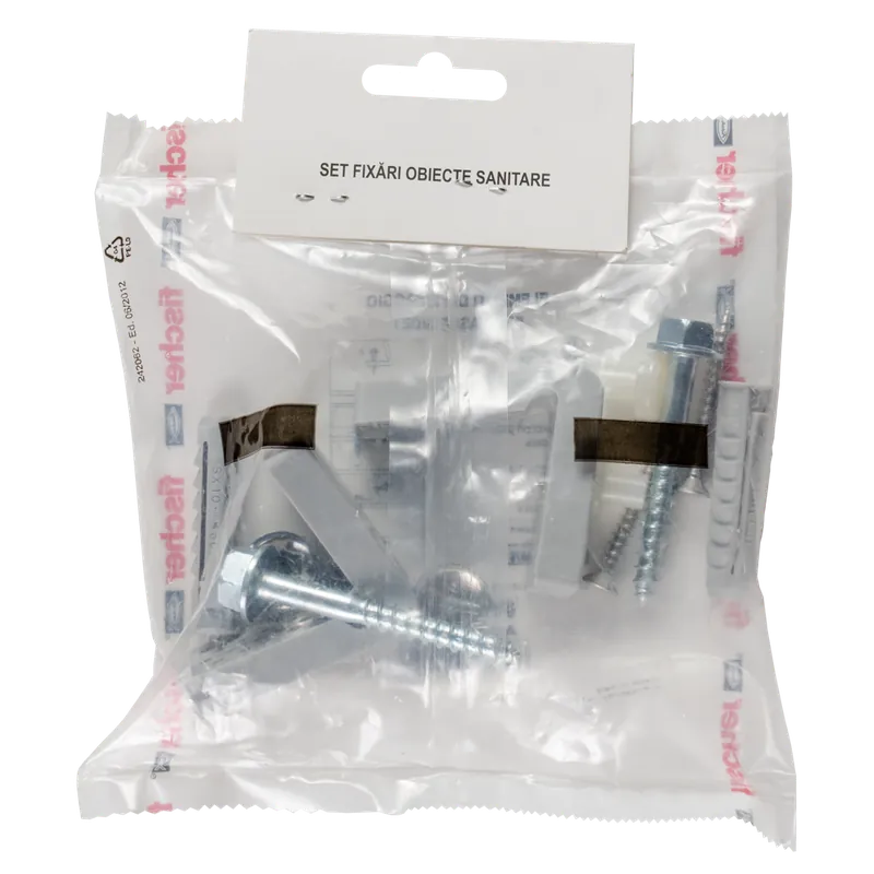 Set fixare vas WC, Fischer WB 5N, 58x52x28 mm