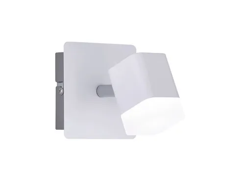Spot aplicat cu LED integrat Roubaix 4W 400 lumeni, alb mat buc