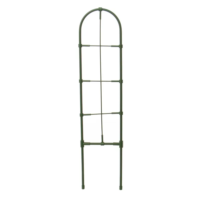 Suport pentru plante Versay FS60, otel plasticat, verde, 13 x 60 cm buc