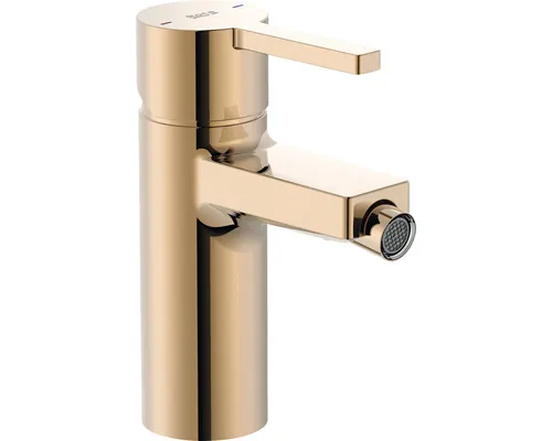 Baterie bideu monocomandă Roca Naia rose gold buc