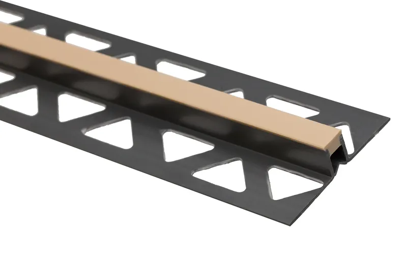 Profil PVC de dilatatie pentru gresie, Profilplast, bej, 10 mm, 2.5 m buc