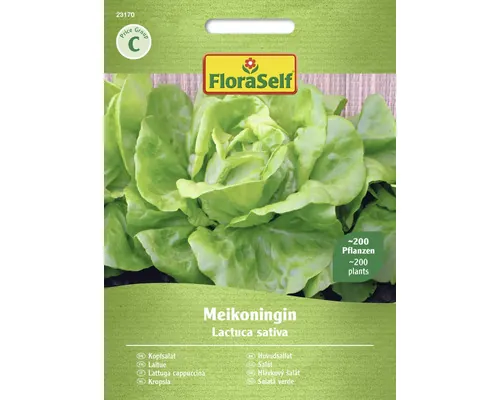 Semințe de salată verde Meikoningin FloraSelf buc