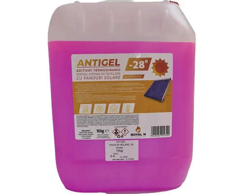 Antigel pentru instalații solare -28°C, canistră 10 kg buc