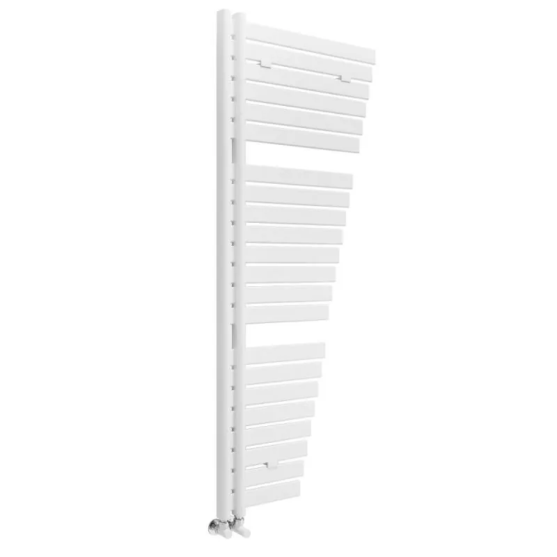 Calorifer decorativ, Lazzarini, Randa, drept, alb, 1400x590 mm, 701 W