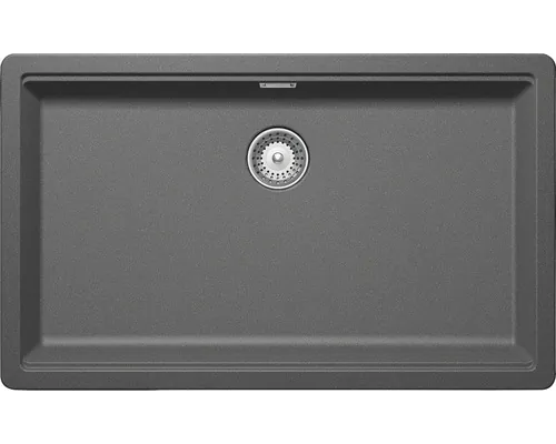 Chiuvetă bucătărie cristadur 1 cuvă Schock Greenwich N-100XL 45.6x75 cm fără picurător Stone buc