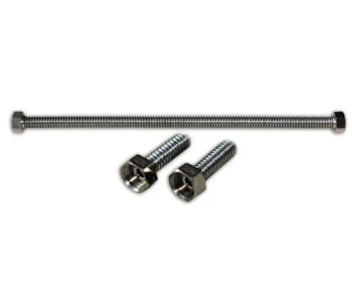 Racord gofrat apă din inox, 1/2"x1/2"x1500mm buc