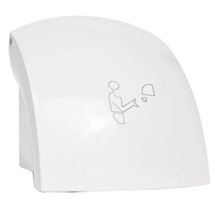 Uscator de maini cu senzor Ferro Titania Hotel, 1500 W, alb, IPX1