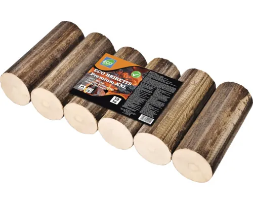 Brichete rotunde din rumeguș de fag Premium XXL 10 kg buc