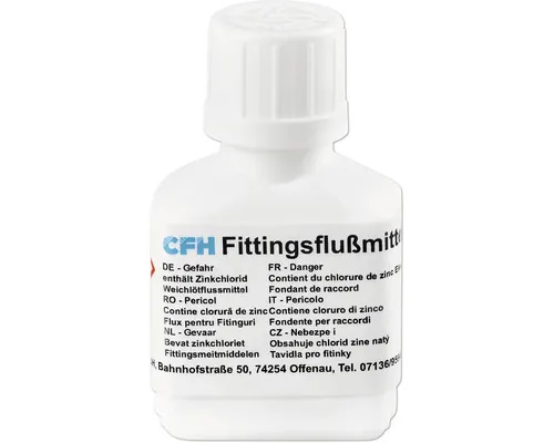 Pastă flux pentru lipire fitinguri & țevi de cupru CFH 20g buc