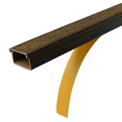 Canal cablu cu adeziv stejar 12x12mm 2m/bara