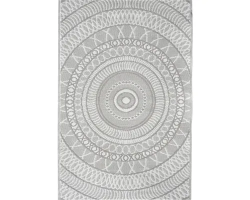 Covor pentru exterior model ornamental bej 120x180 cm buc