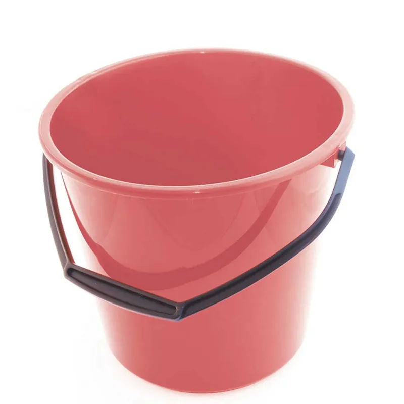 Galeata 10 l, plastic, rosu