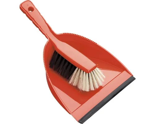 Set perie de mână cu făraș plastic Bümag buc