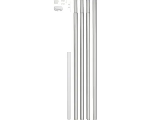 Stâlp pentru steag/drapel Alberts Ø50mm 6,20m, aluminiu buc