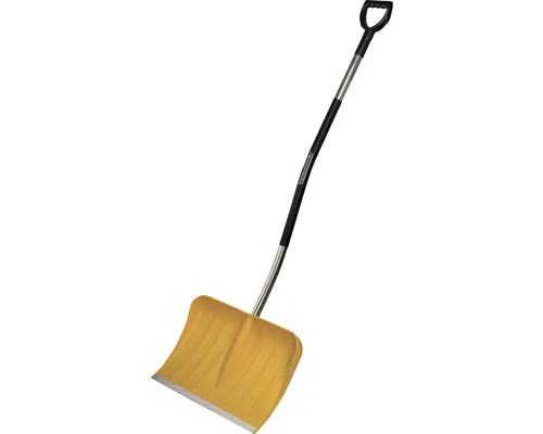 Lopată zăpadă, plastic, coadă aluminiu 125 cm, ergonomică buc