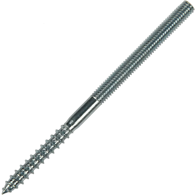 Prezon pentru lemn si metal, otel zincat, M6 x 90 mm, L35/M40