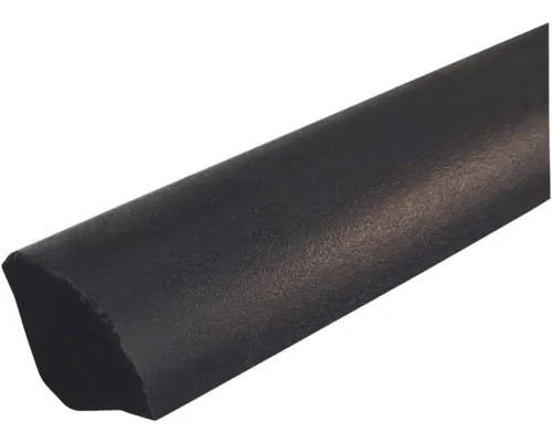 Profil PVC sfert de cerc 2500x14x14 mm negru buc