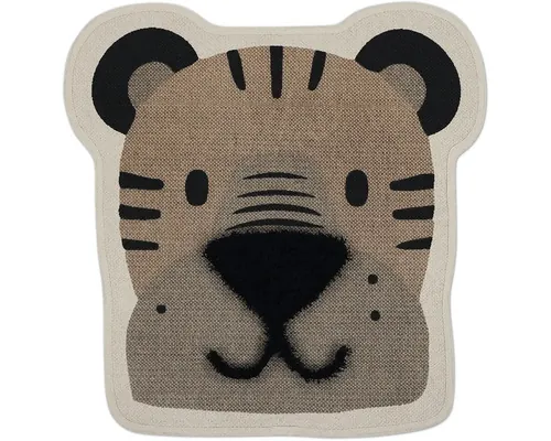 Covor copii Solevito Chawang cap tigru 65x65 cm buc