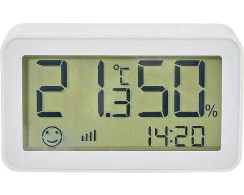 Senzor inteligent pentru condiții climatice Nedis SmartLife, conexiune Zigbee, ceas display buc