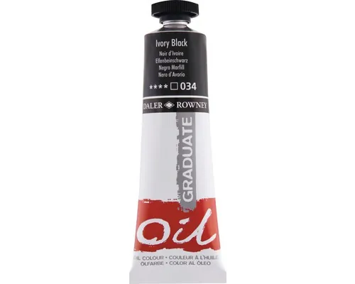 Culoare ulei Graduate 34 Ivory Black 38 ml buc