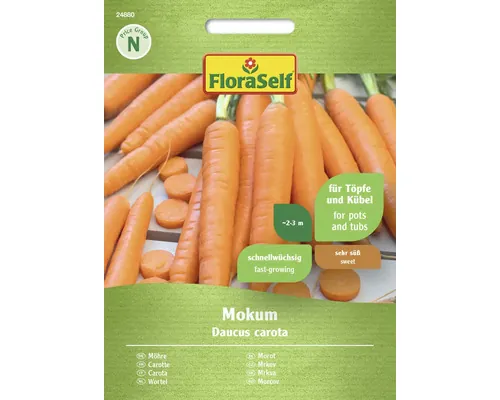 Semințe legume FloraSelf morcovi Mokum F1 buc