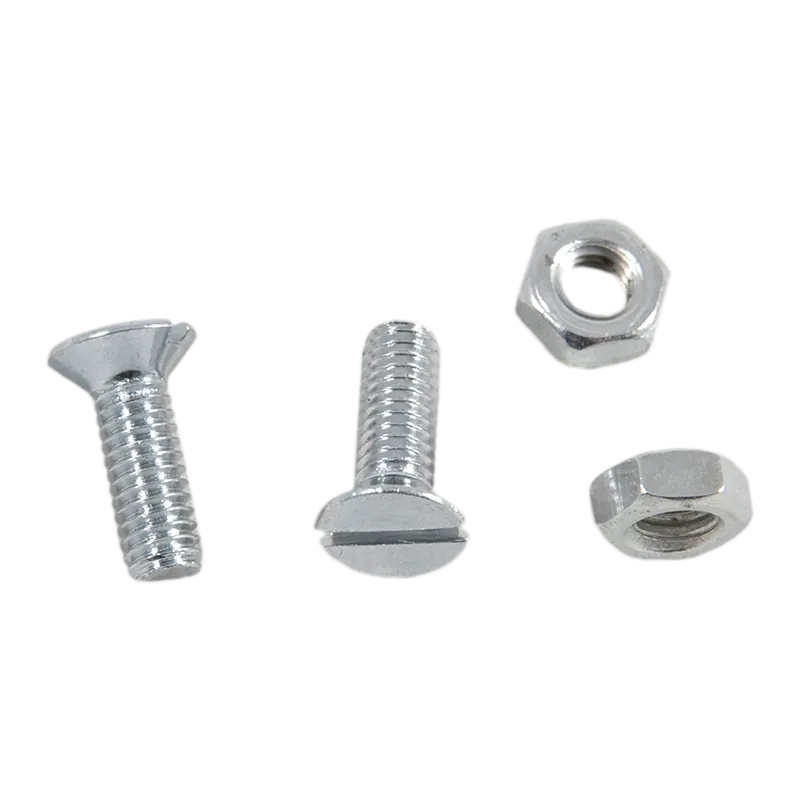 Suruburi cu piulite, otel, 4 x 12 mm, 20 buc