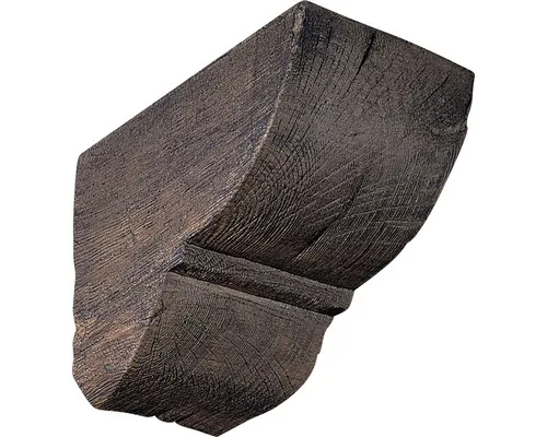 Consolă poliuretan Decosa stejar închis 12x12 cm buc