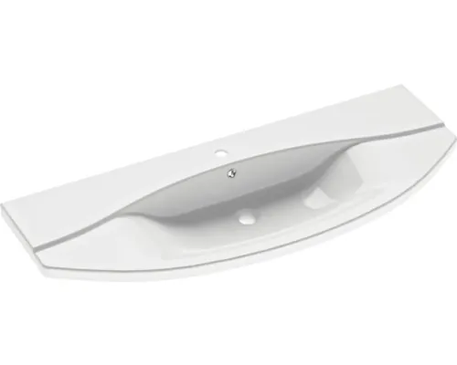 Lavoar pe blat pelipal Xpressline 4010 120,5x48 cm alb buc
