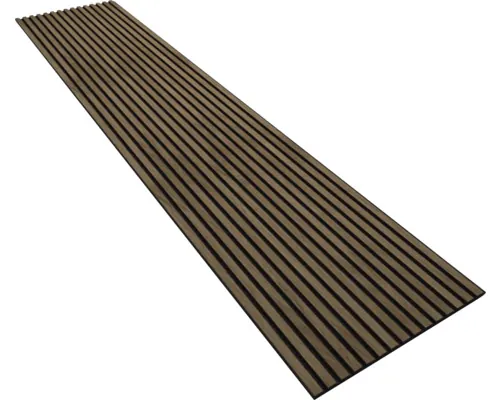 Panou riflaj acustic stejar fumuriu furniruit 18x560x2600 mm buc
