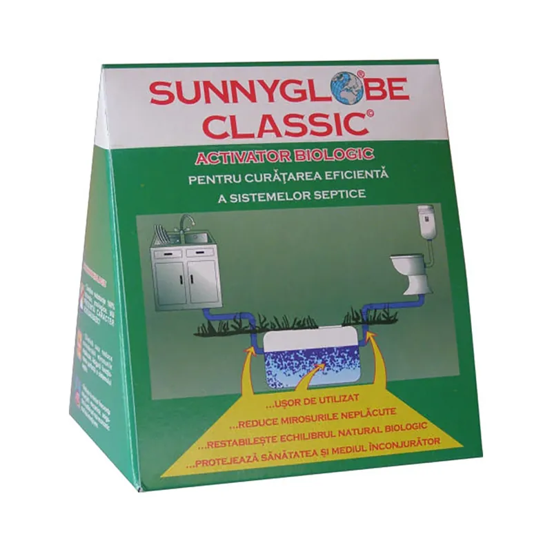 Activator biologic fose septice, Sunnyglobe Classic, praf, 63 g, 3 plicuri buc