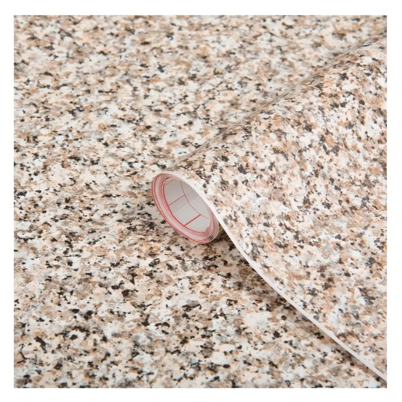 Autocolant granit D-c-Fix 8204-200, maro + negru, 67.5 cm m