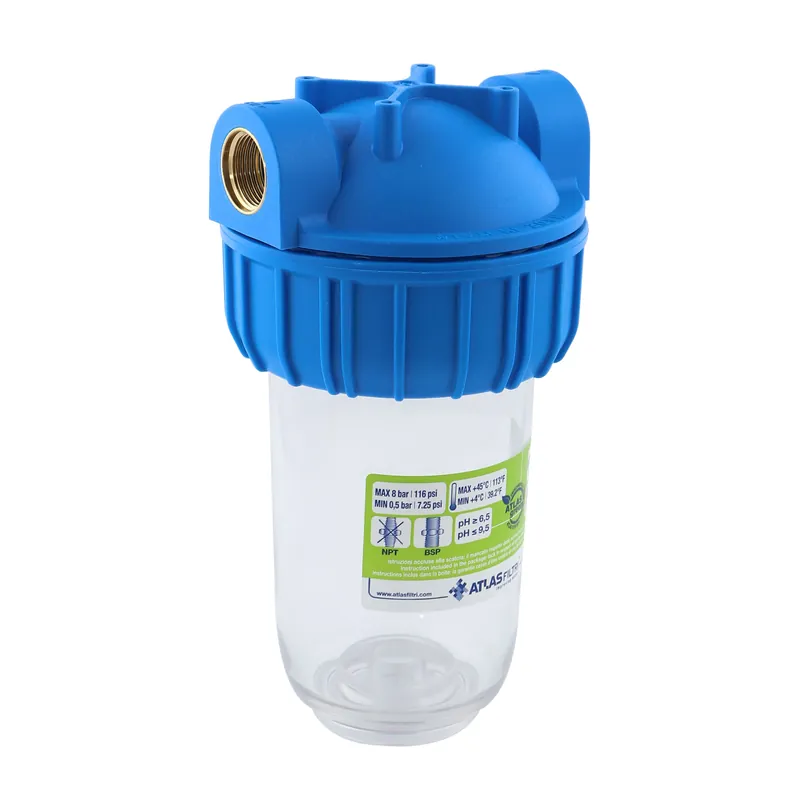 Carcasa filtru apa potabila ATLAS Filtri Junior Plus 7, 3P AFO SX - AS, 3/4" buc