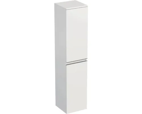Dulap baie înalt suspendat 35x161,8 cm PAL alb lucios Jungborn TRENTA deschidere stânga buc