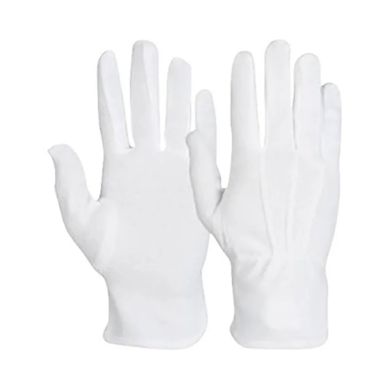 Manusi de protectie Dalgeco basic 1060, bumbac + PVC, marimea 10, alb