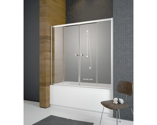 Paravan cadă Radaway Vesta DWD, 180x150 cm, 2 uși culisante, sticlă transparentă, profil crom buc