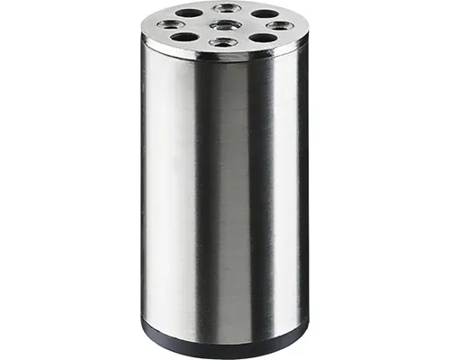 Picior mobilă rotund Hettich Nema Ø50x100 mm, oțel nuanță inox buc