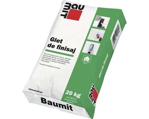 Glet de finisare Baumit 20 kg sac