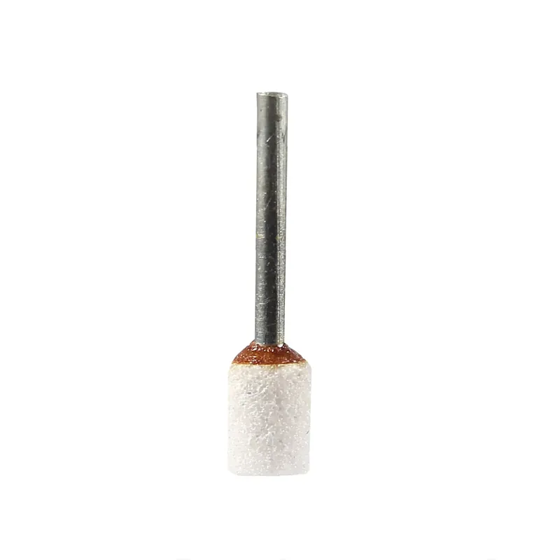 Piatra abraziva pentru rectificare otel, cu tija, Carbochim 33A46Q5V9E, 6 x 8/3 x 25 mm buc
