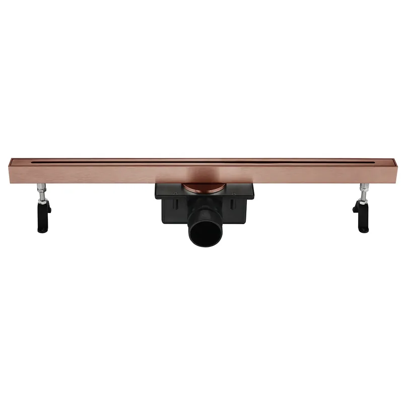 STREAMLINE RIGOLA DUS 600MM BRUSHED ROSE GOLD