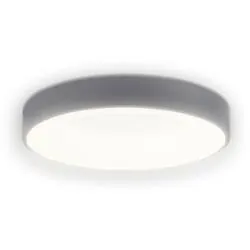 Plafoniera lind led 32w 4000k 38cm gri ip20 EL0075231 Erste