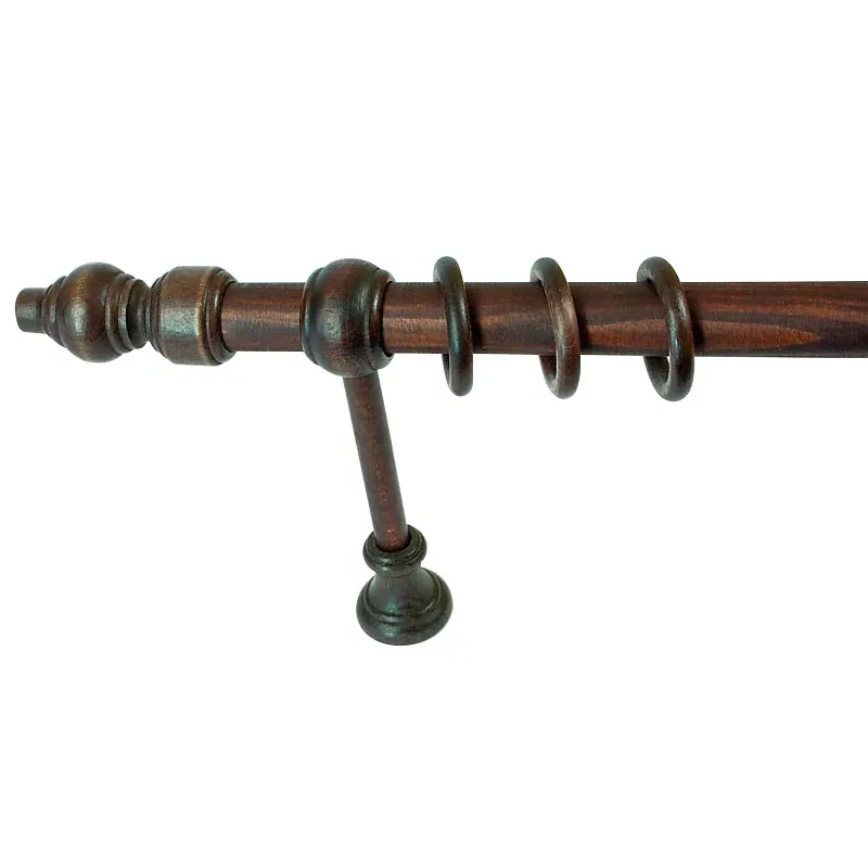 Galerie SN Deco, din lemn, finisaj wenge, accesorii incluse, 200 cm buc