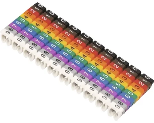 Marcaj cablu electric 0,9-1,5mm², pachet 150 bucăți pac