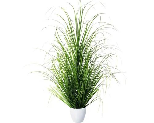 Plantă artificială Tufă iarbă în ghiveci H 90 cm buc