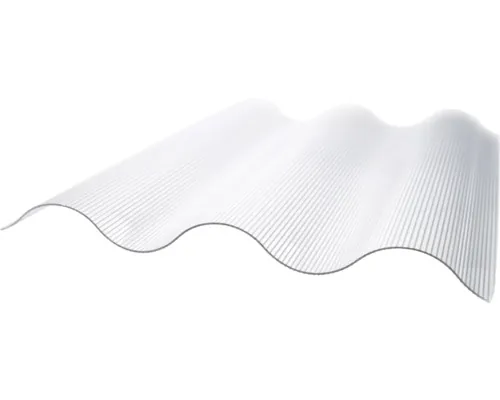 Policarbonat Esprit polyplast puls sinus 76/18 2000x1060x1 mm clar buc