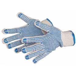 Manusi lucru tricotate cu puncte PVC LT74120 Lumy