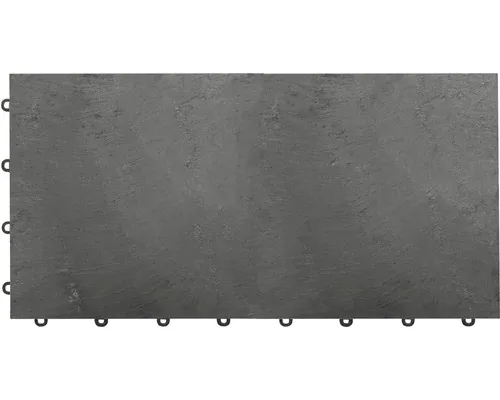 Set dală sistem click Florco® Stone XL ardezie 60x30 cm 2 buc. pac