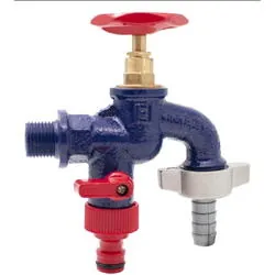 Robinet dublu servici cu doua iesiri 1/2 ION-RA12d Everpro